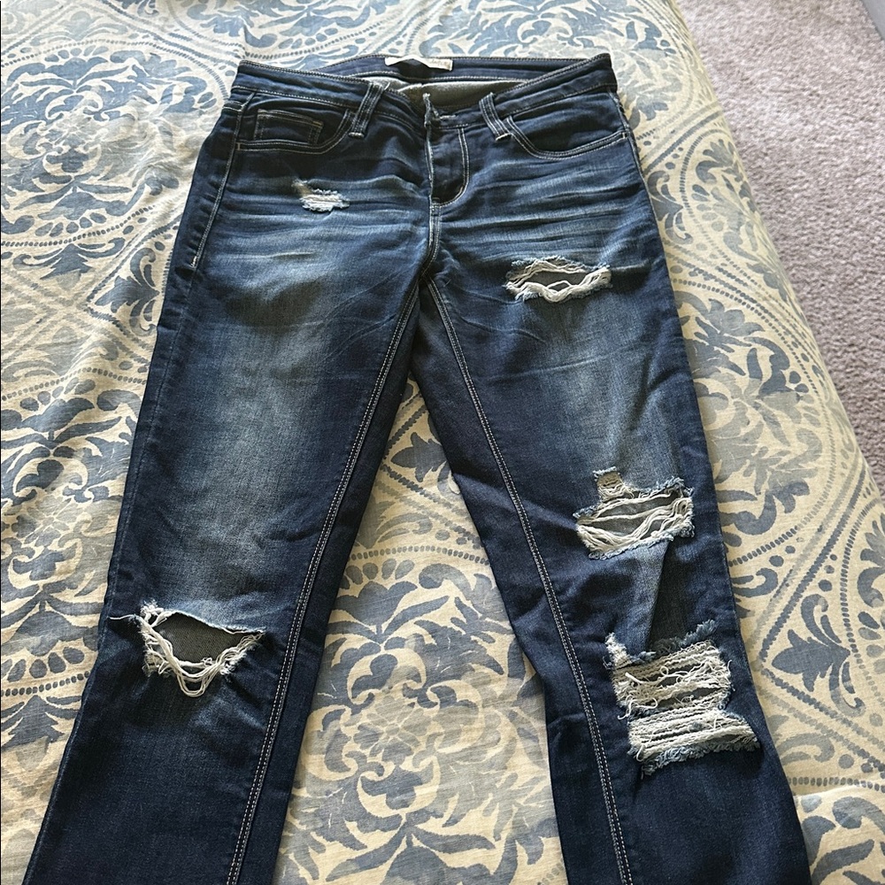 Daytrip Dark Blue Denim Jeans